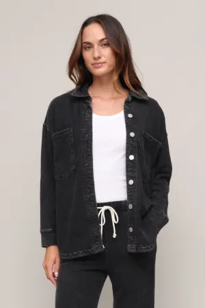 Soft Eco Friendly All Day Knit Denim Jacket