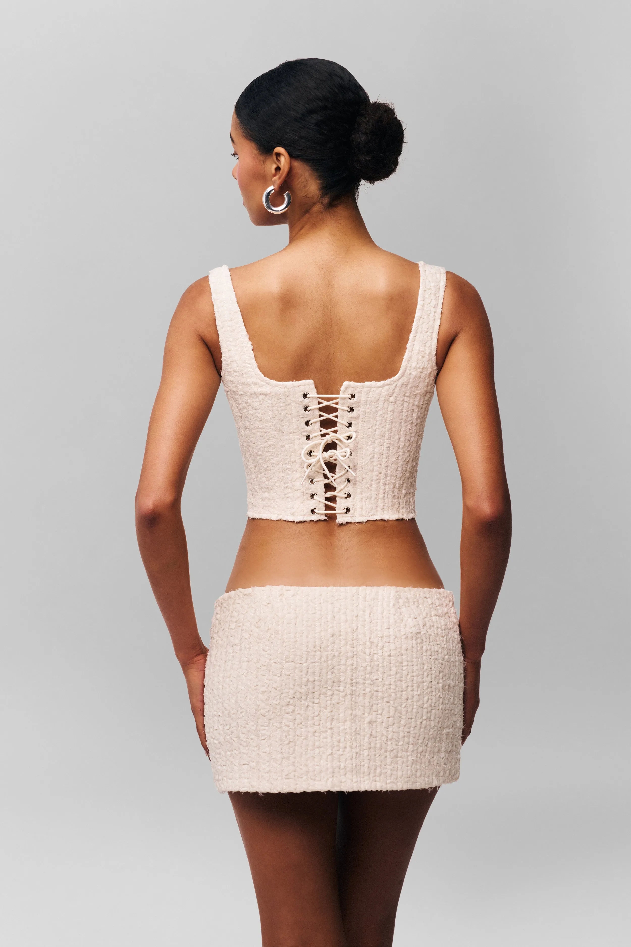 RubberizedGrip MicrofiberBlend Chamonix Chiffon Corset
