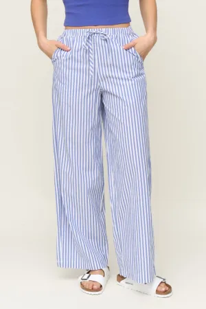 Smart Wear Emmie Striped Cotton Pant