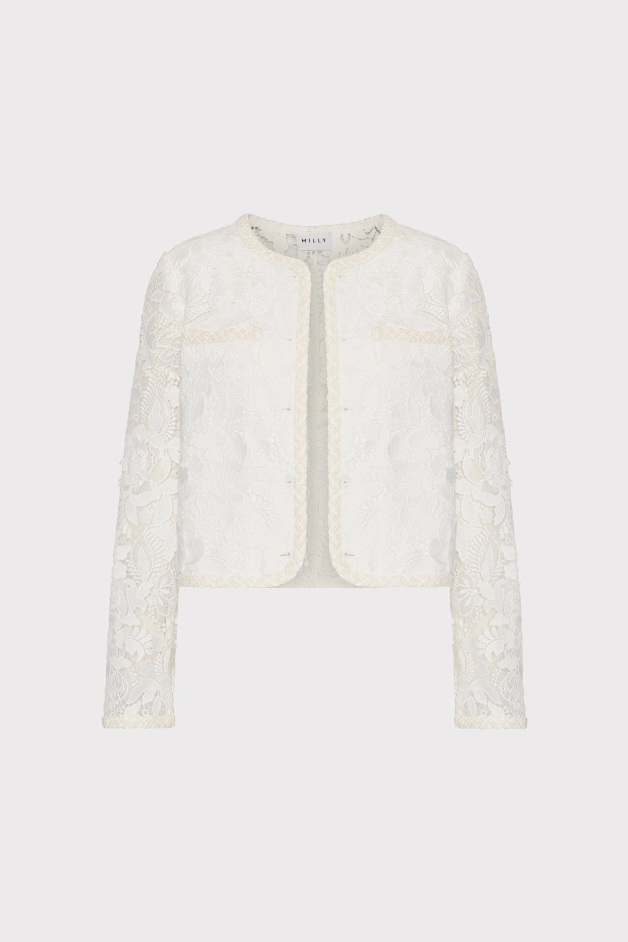 Lightweight Feel 3D Garden Lace Jacket