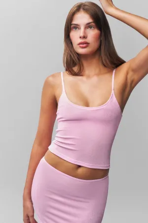 Long Sleeve Polo Elasticized Waistband Ira Cami