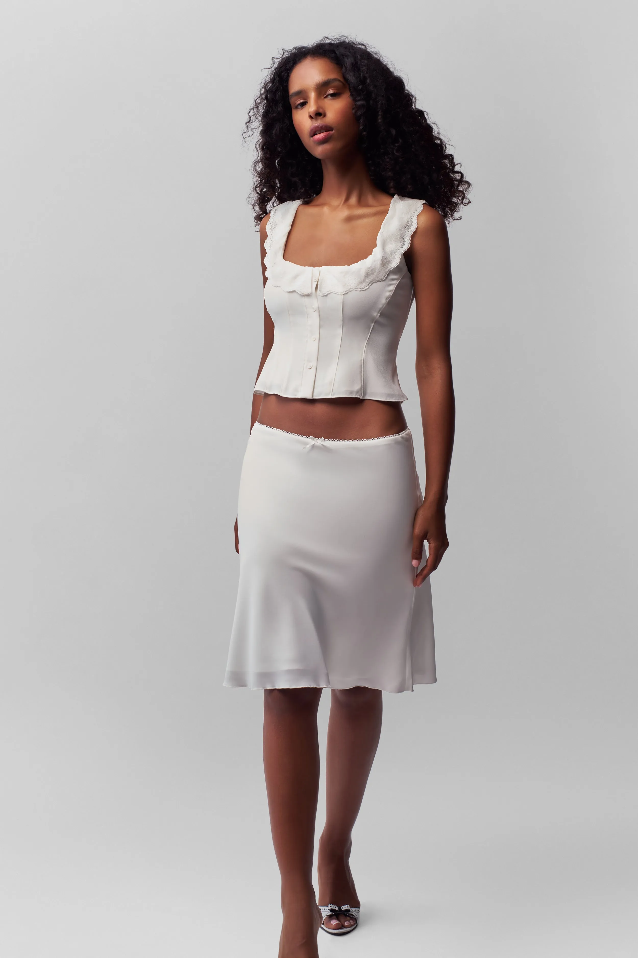 NeutralPalette Paloma Lace Top