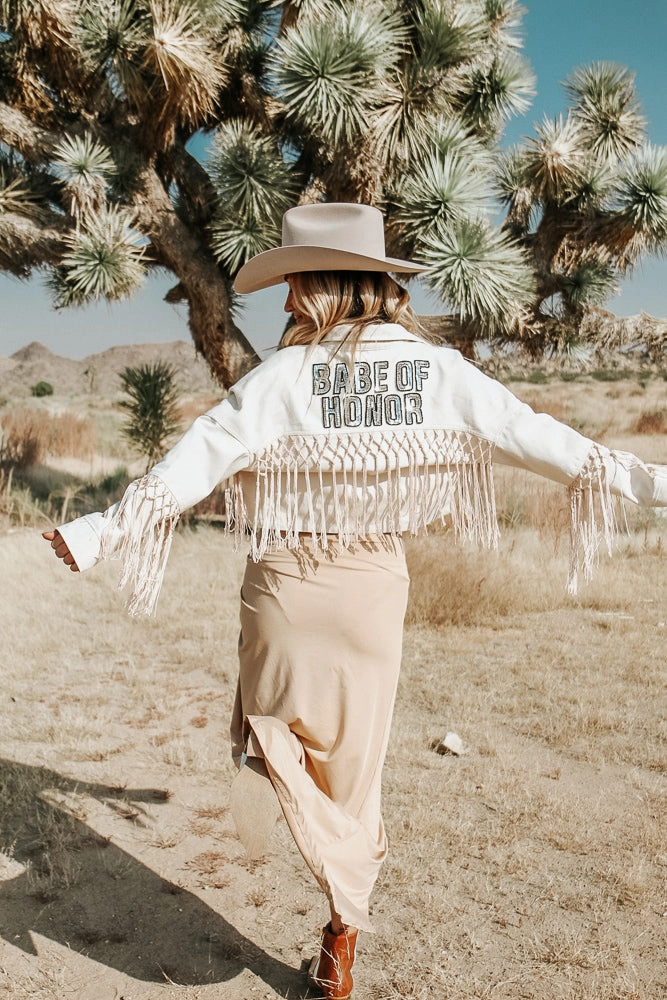 Odor Resistant Tech Babe Of Honor Farrah Jacket- Cream