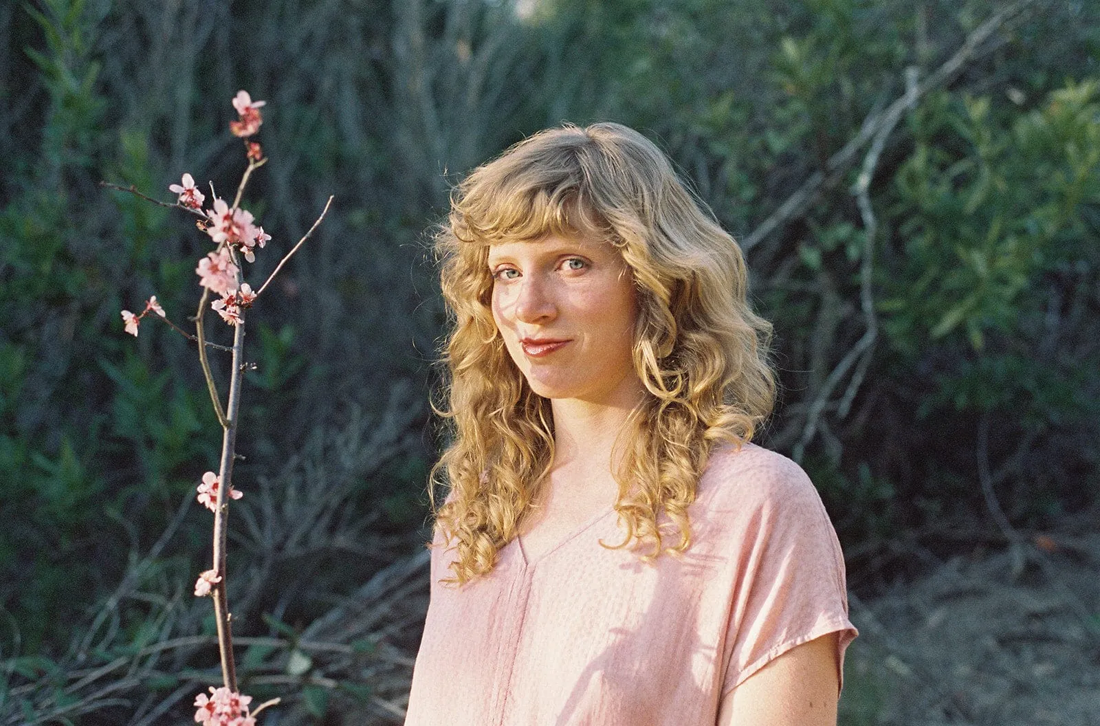 MultiPanelBreathability Dolman Top in Tea Rose