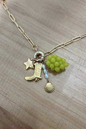 Odor Resistant Coating BlendMaterials Wild Vine Trail Western Charm Necklace