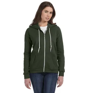 Anvil Women's City Green Full-Zip Hooded Fleece