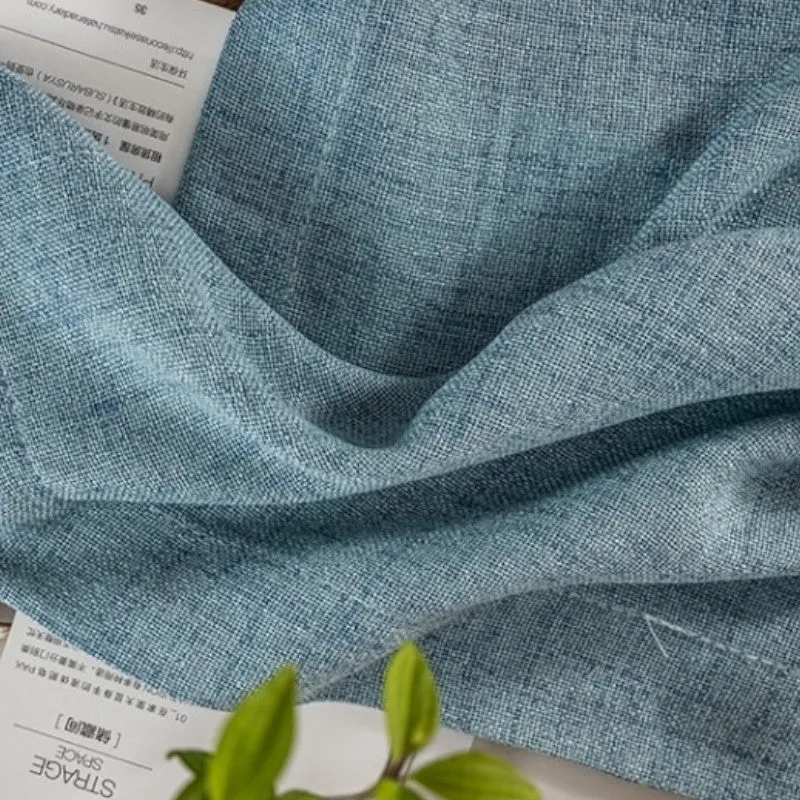 Arabella Linen Japandi Light Filtering Custom Curtain