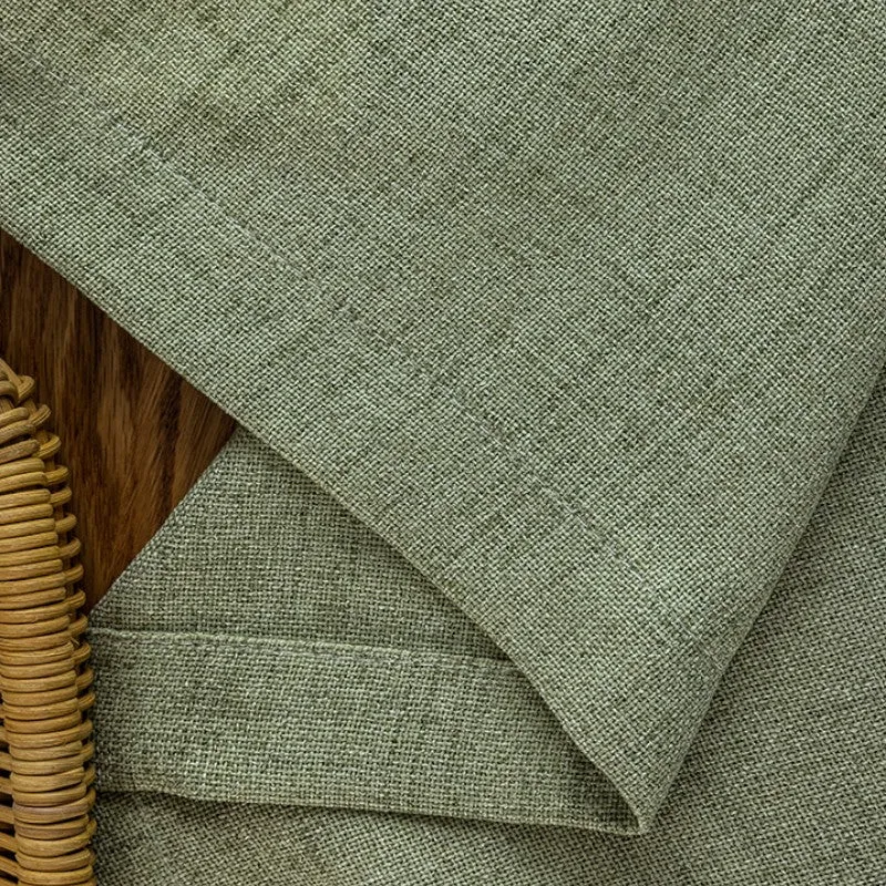 Arabella Linen Japandi Light Filtering Custom Curtain