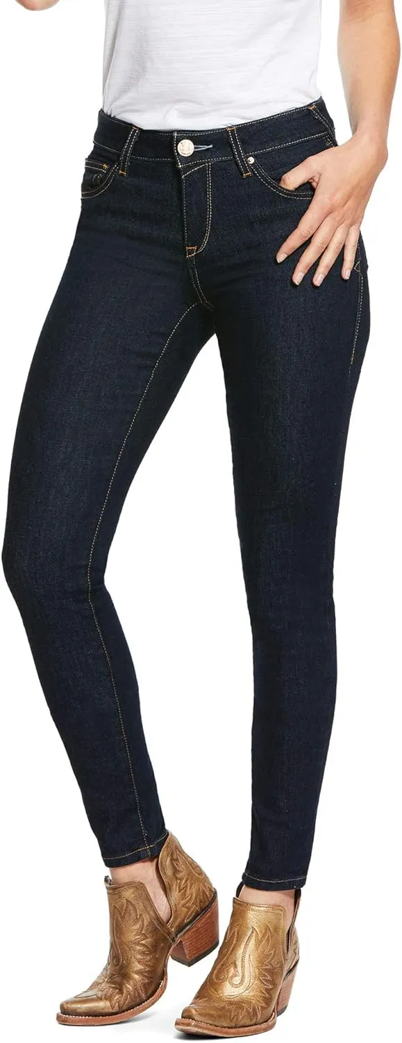 ARIAT Women's Ultra Stretch Perfect Rise Ultra Stretch Sidewinder Skinny Jean