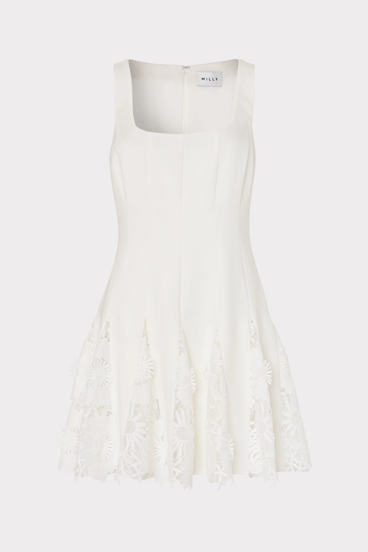 Ariel Cady 3D Lace Combo Dress Romantic-Detail