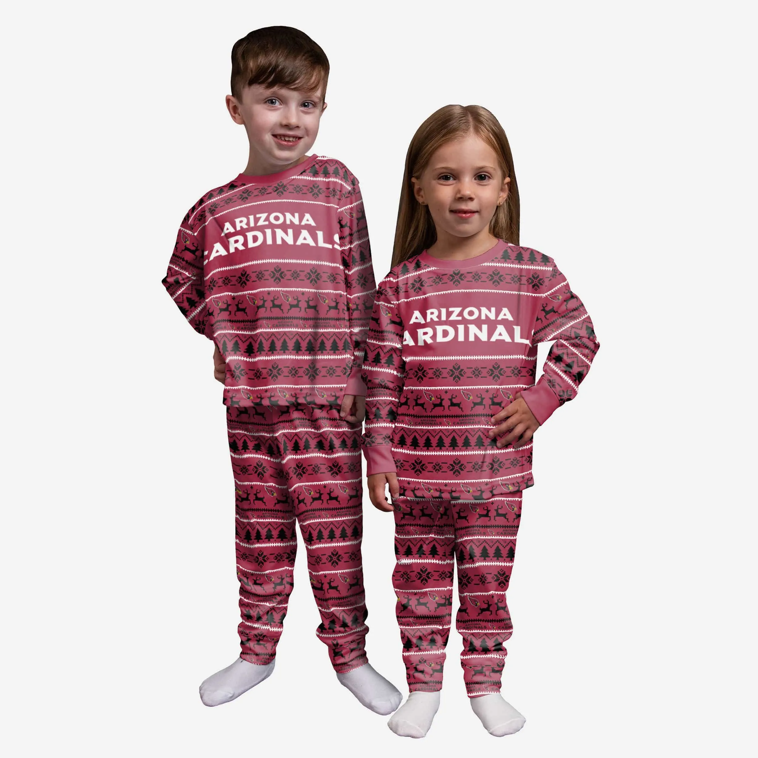 Arizona Cardinals Toddler Family Holiday Pajamas