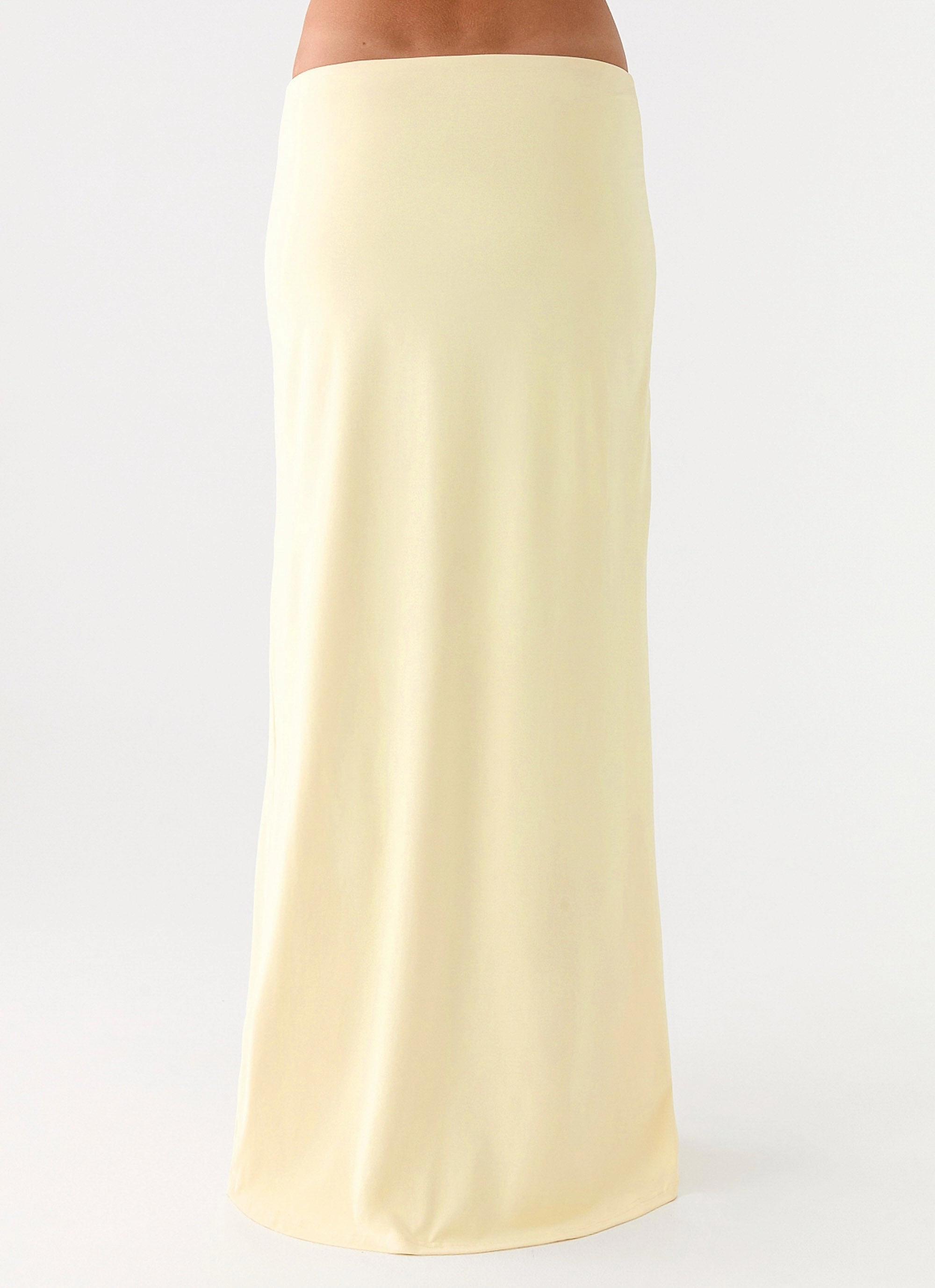 Fresh Style Unisex style Ashi Maxi Skirt - Yellow