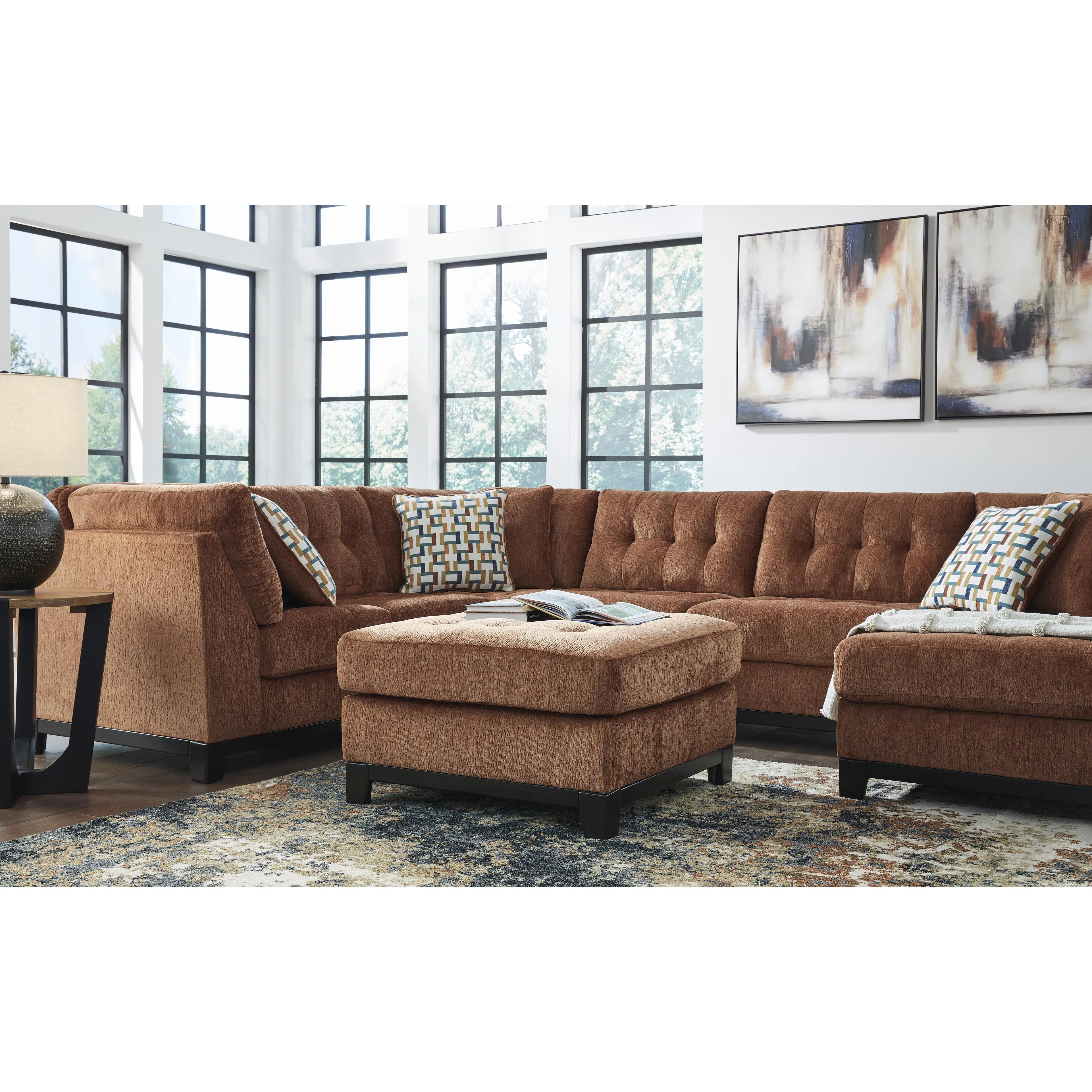 Ashley Laylabrook Fabric Ottoman 9220408