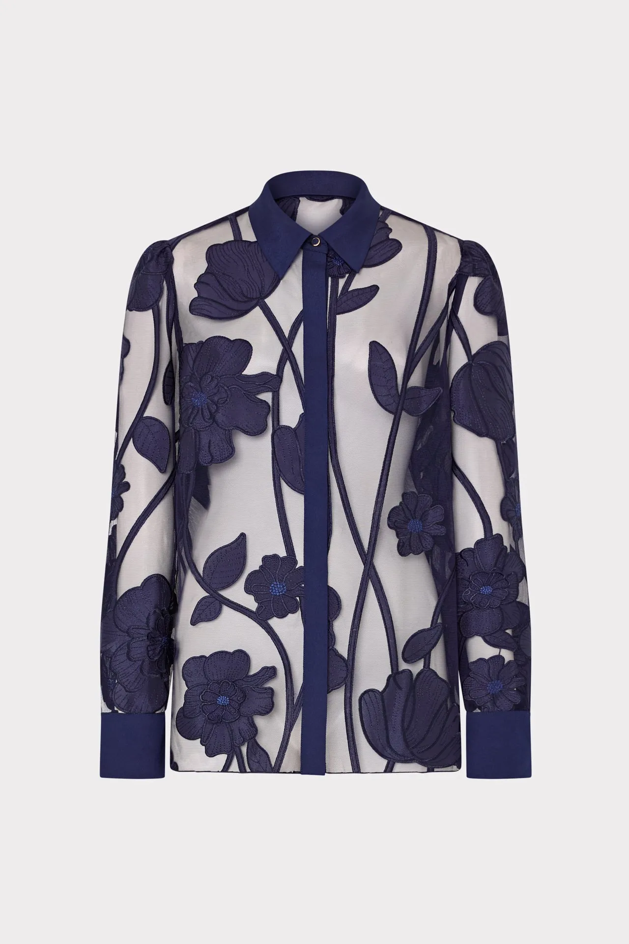 BondedSeams Ashton Grand Fleur Embroidered Top