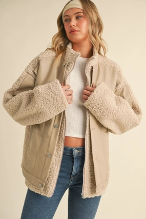 Aspen Sherpa Jacket Weather Smart Look