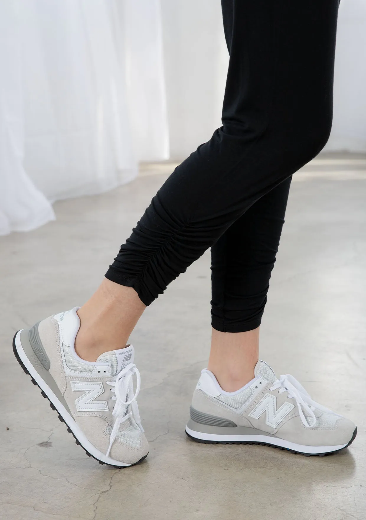 Athleisure Jersey Knit Fitted Pants