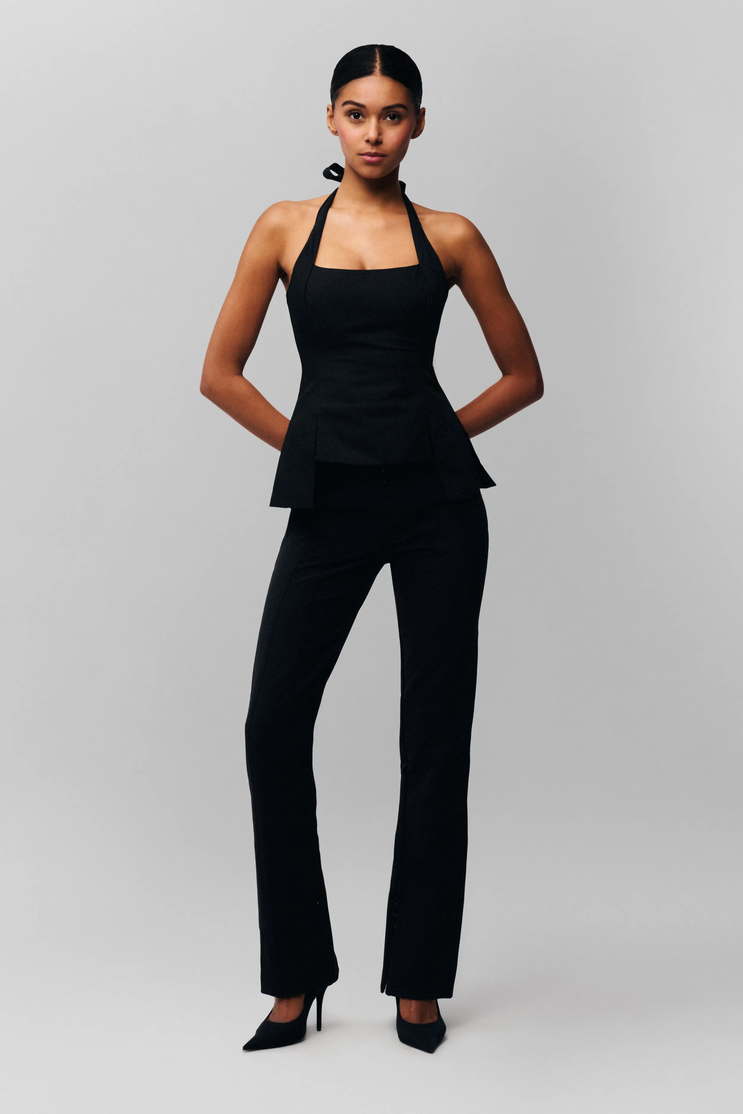 Aurora Trouser High-waisted fit Body Contour