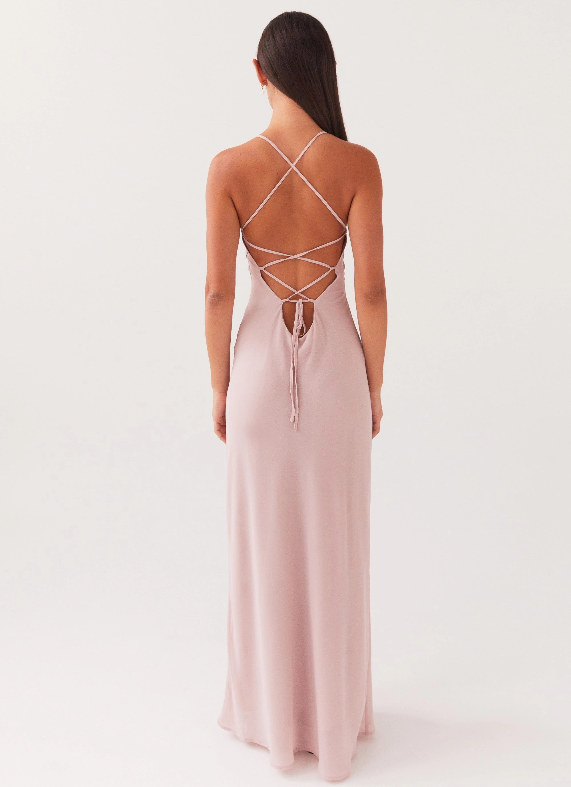 Aveline Maxi Dress - Mauve Urban Drape
