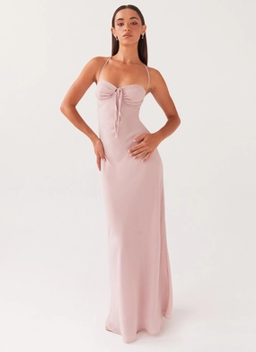 Aveline Maxi Dress - Mauve Work Mood