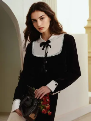 Avianna Peter Pan Collar Blouse MultiFunctional Pocket Placement