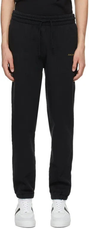 Axel Arigato Black Trademark Lounge Pants