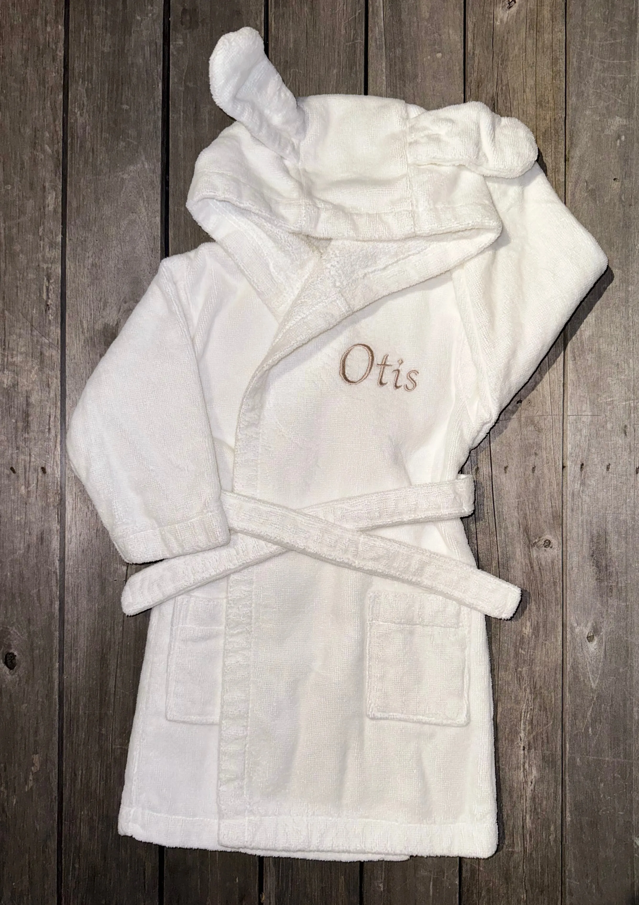 (Baby & Kids - Kids Hooded, Ultra Soft Toweling Cotton Bathrobe