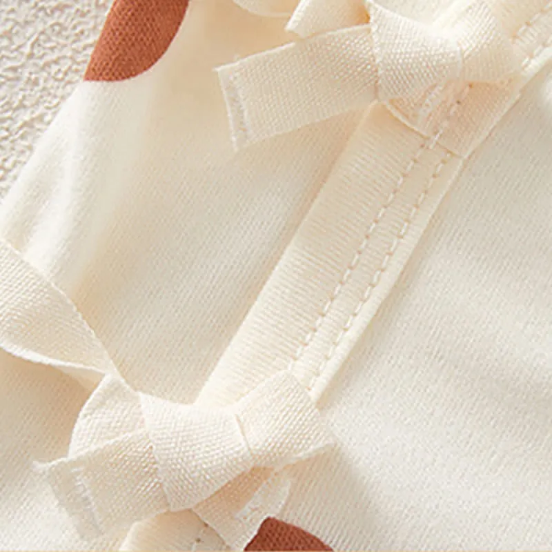 Baby Bear Newborn Kimono Pajamas Set