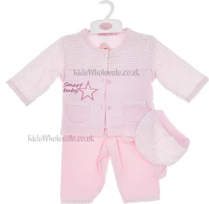 Baby Girls & Boys 4 Piece Winter Out Fit (7143)