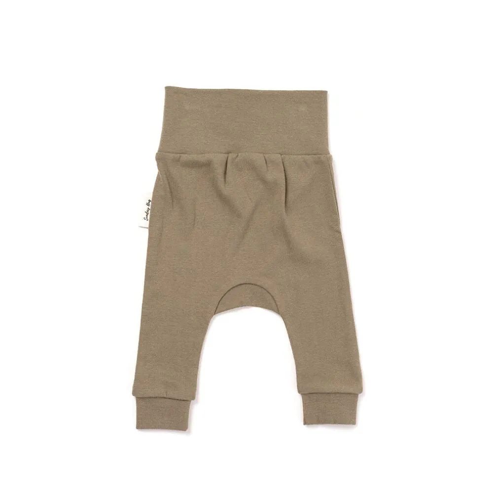 Baby Jogger Pants in Olive Green
