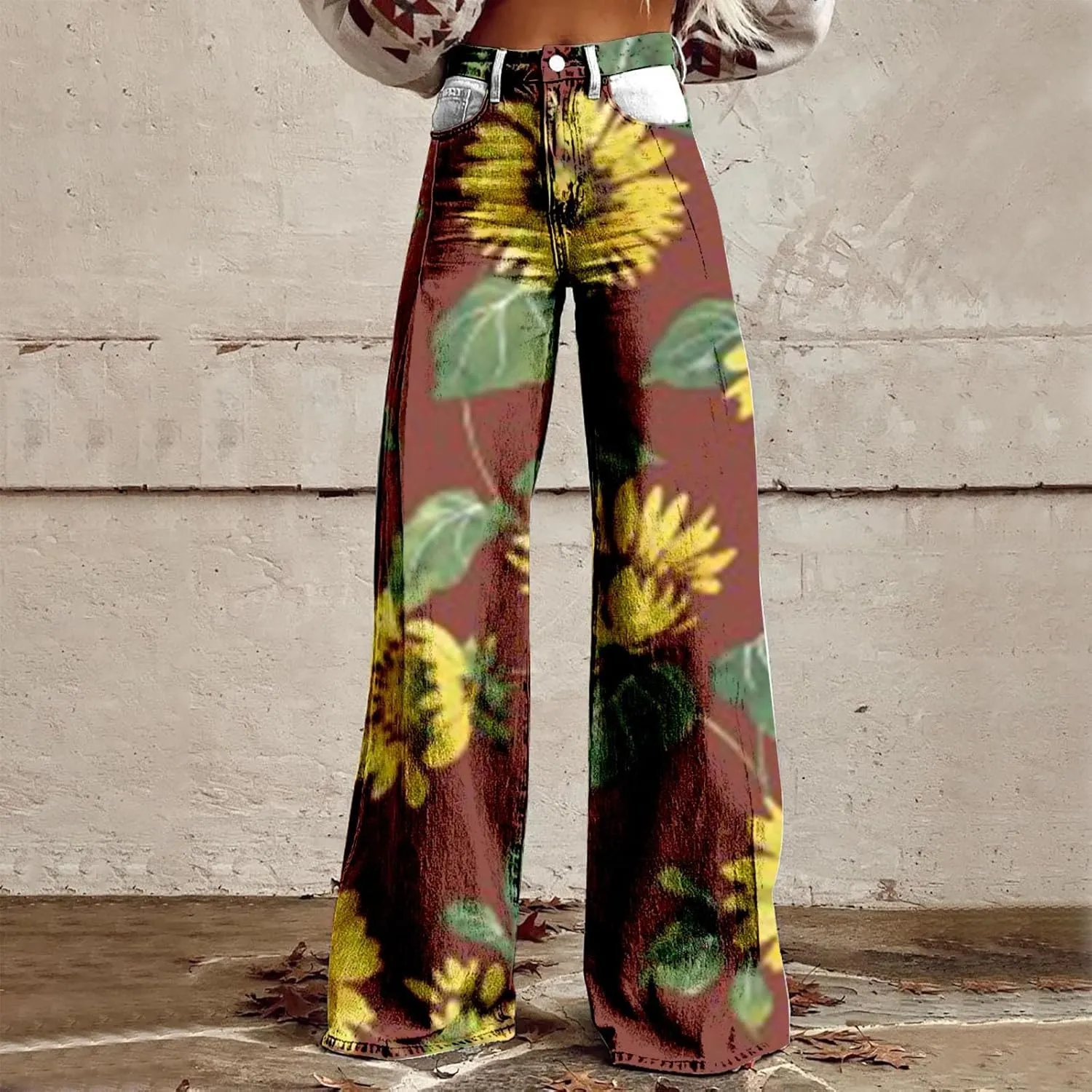 Baggy Jean for Woman 2025 Summer Casual Wide Leg Dark Wash Vintage Pant Y2K Street Fashion Denim Boyfriend Pants