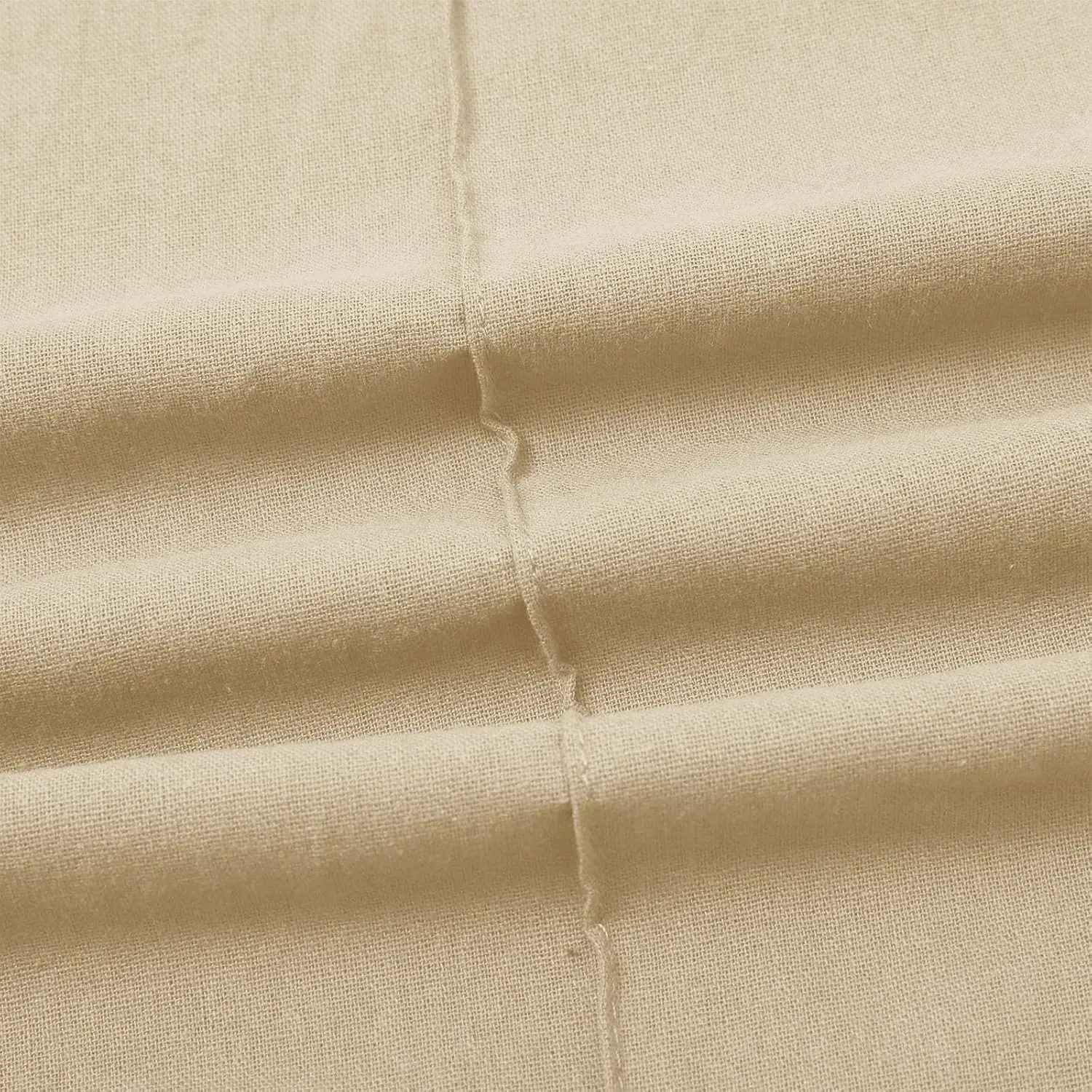 Baggy Linen Pants Women Drawstring High Waisted Straight Wide Leg Pants Lightweight Beach Trousers with Pockets