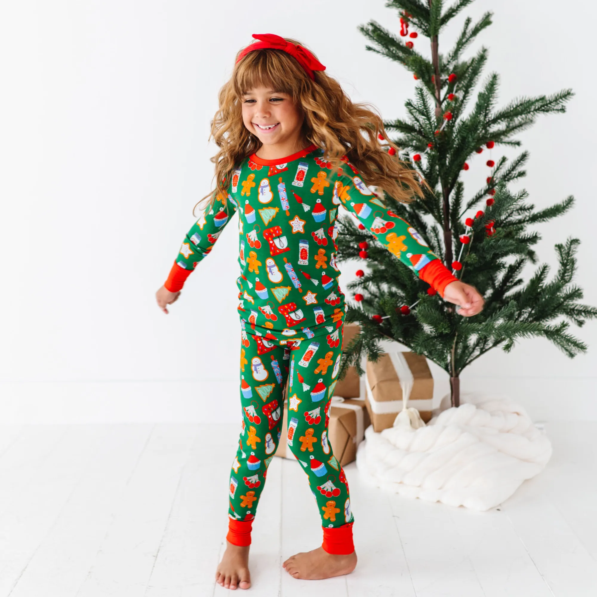 Baking Christmas Cheer Kids Pajamas