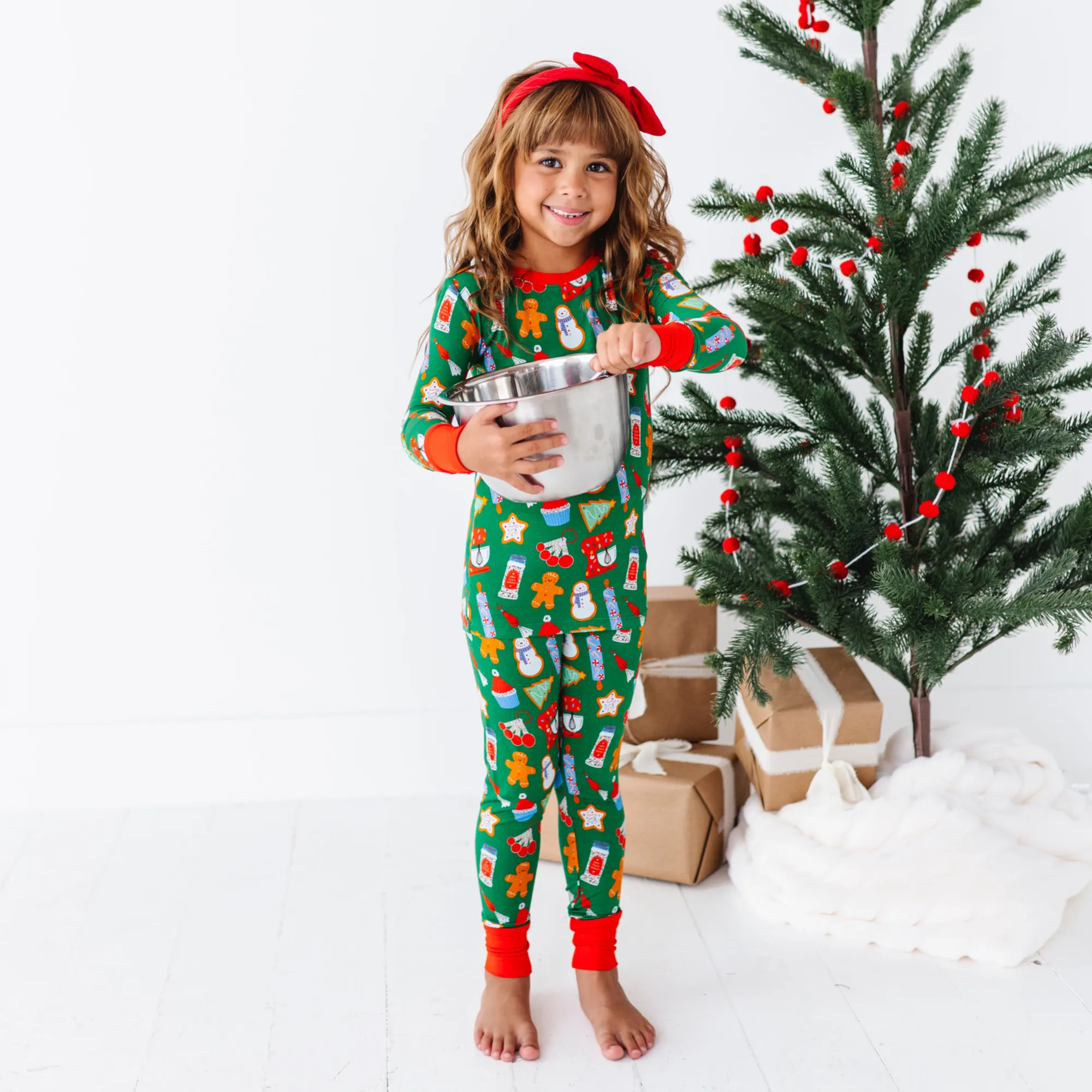 Baking Christmas Cheer Kids Pajamas