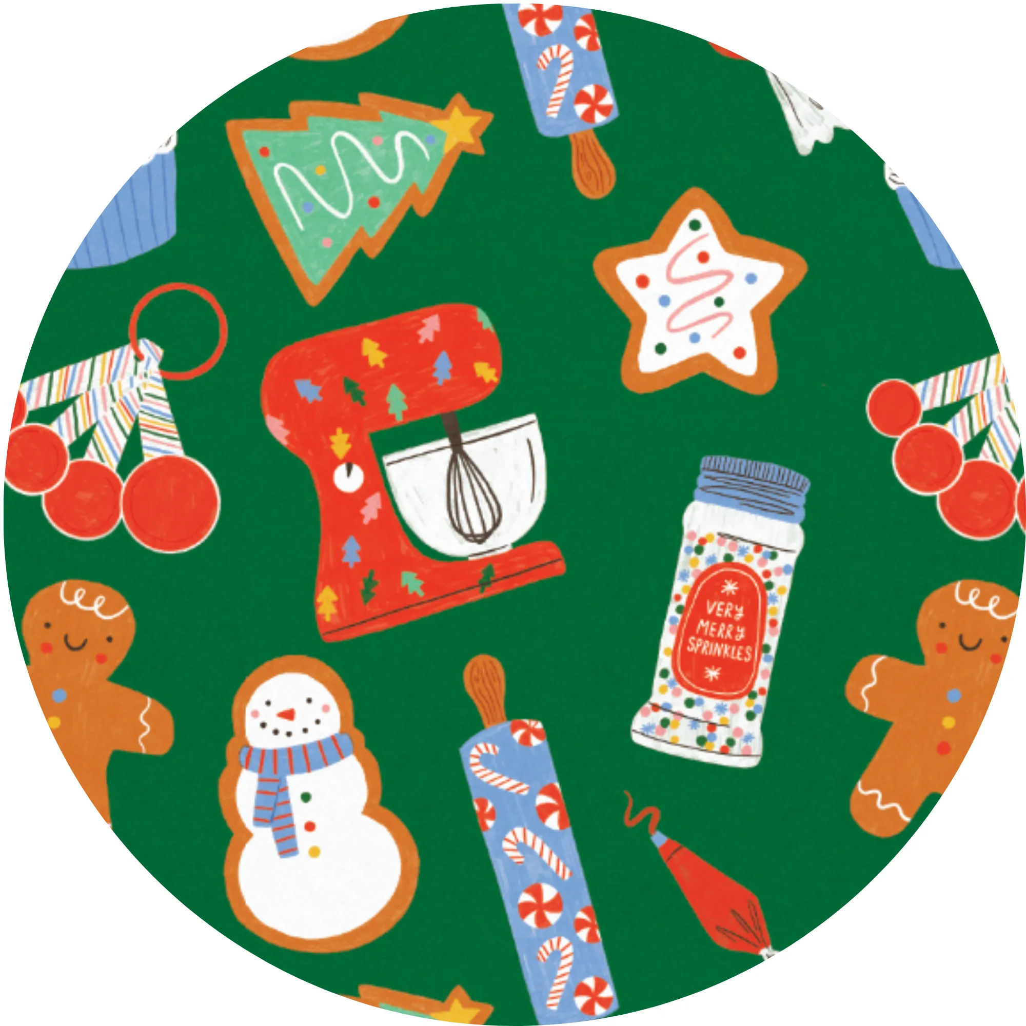 Baking Christmas Cheer Kids Pajamas