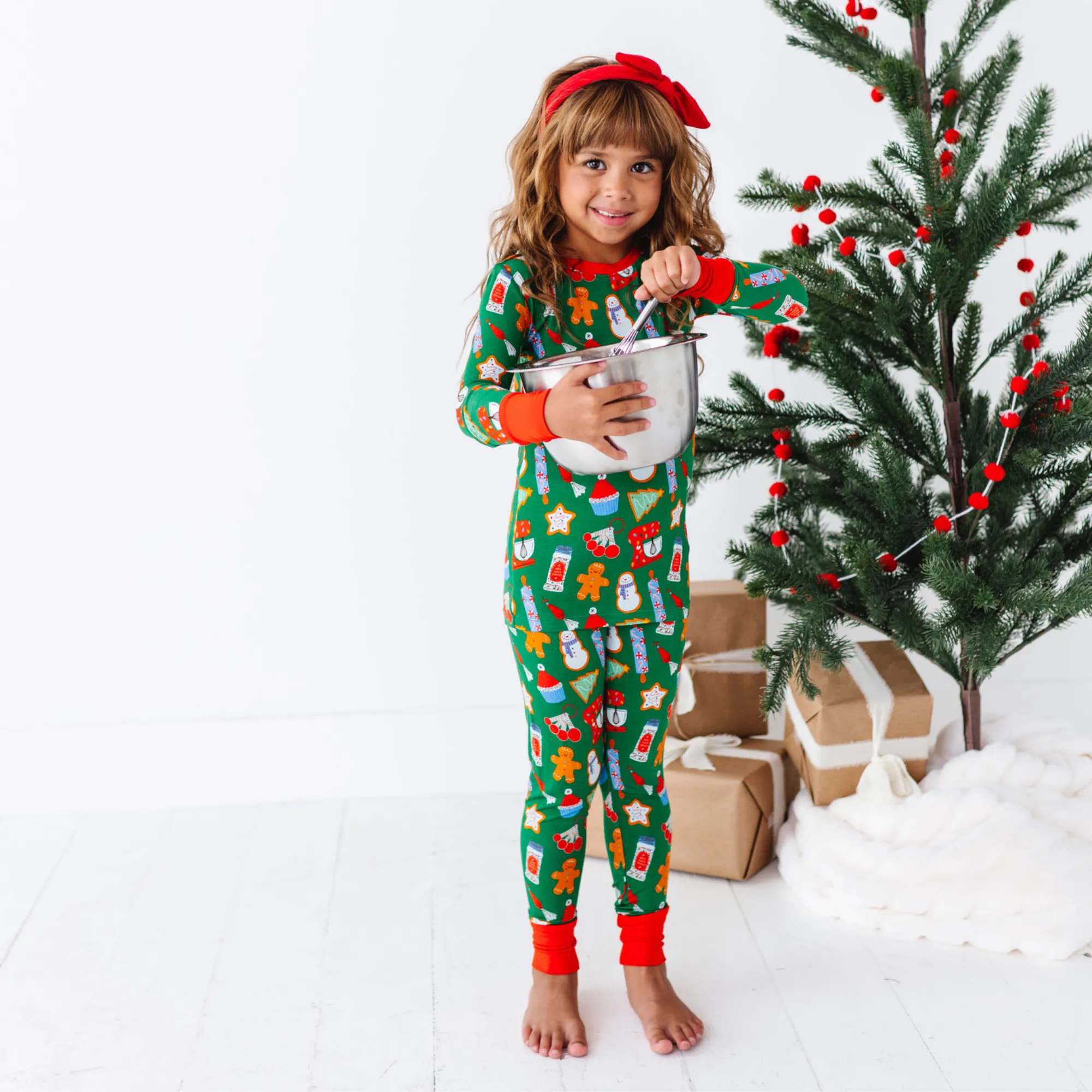 Baking Christmas Cheer Kids Pajamas
