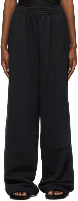 Balenciaga Black Baggy Lounge Pants
