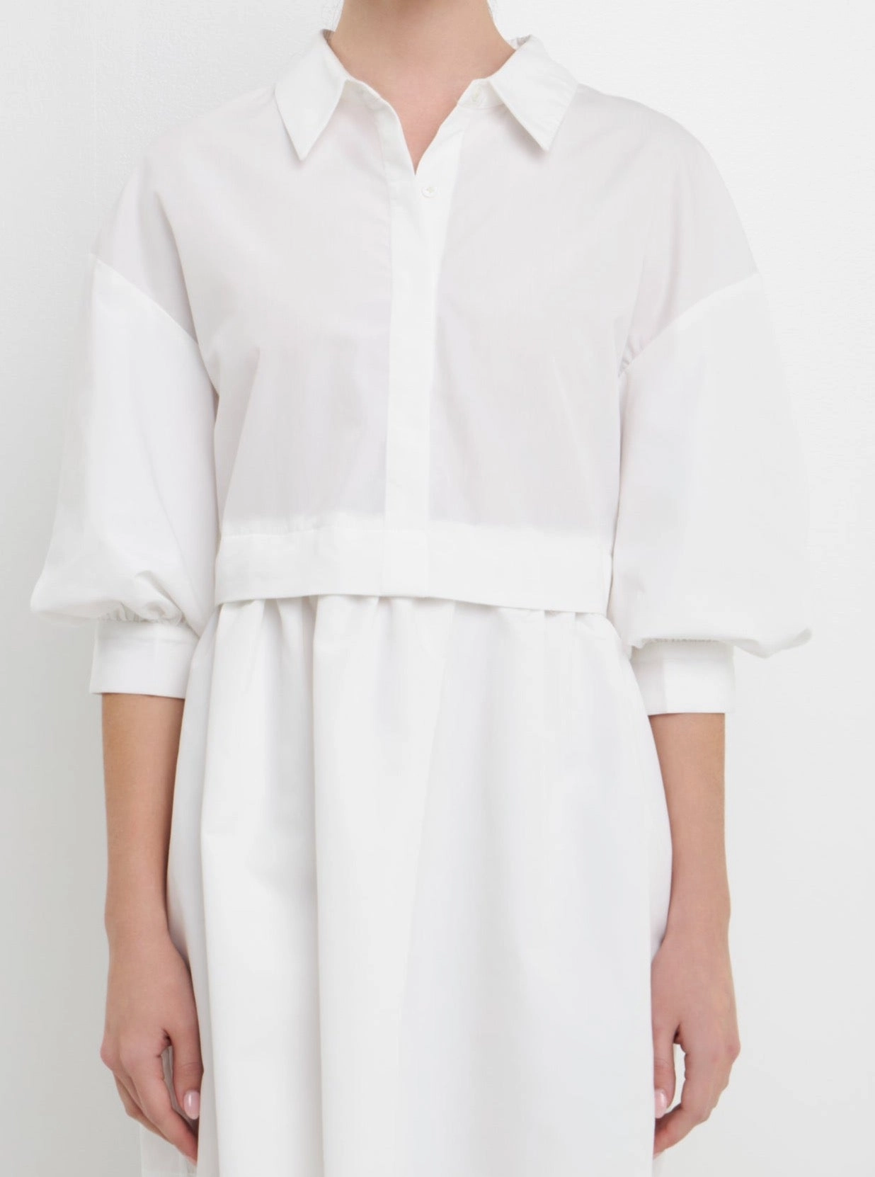 Chic boho dress Flowing Design Pauline Shirt Dress