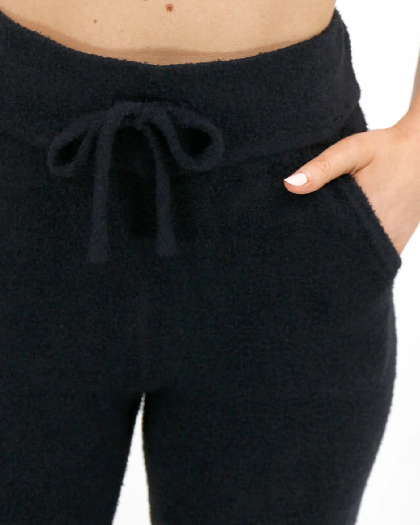 Bambü Black Wide Leg Lounge Pants