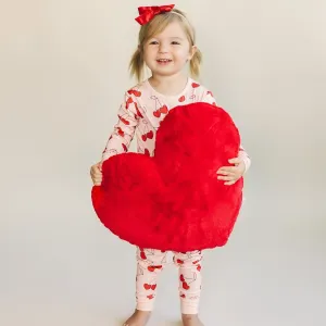 Bamboo Two Piece Set - Cherry Heart