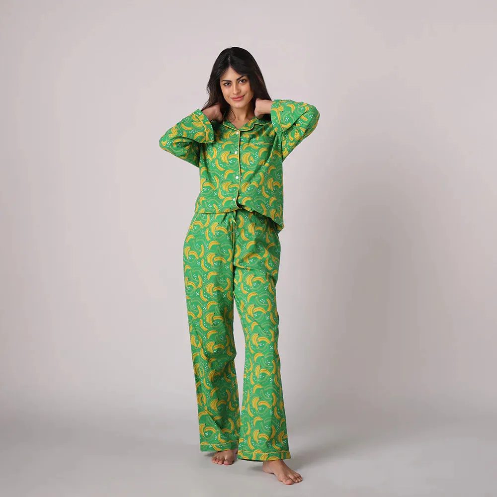 Bananas Pajama Set