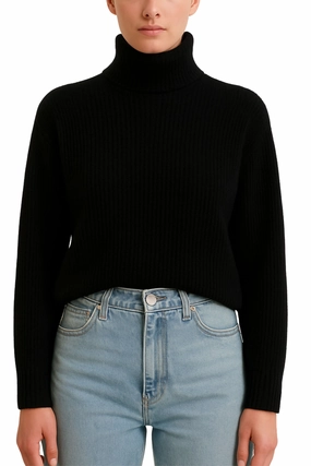 3D Knitting Technology Junko Turtleneck Sweater