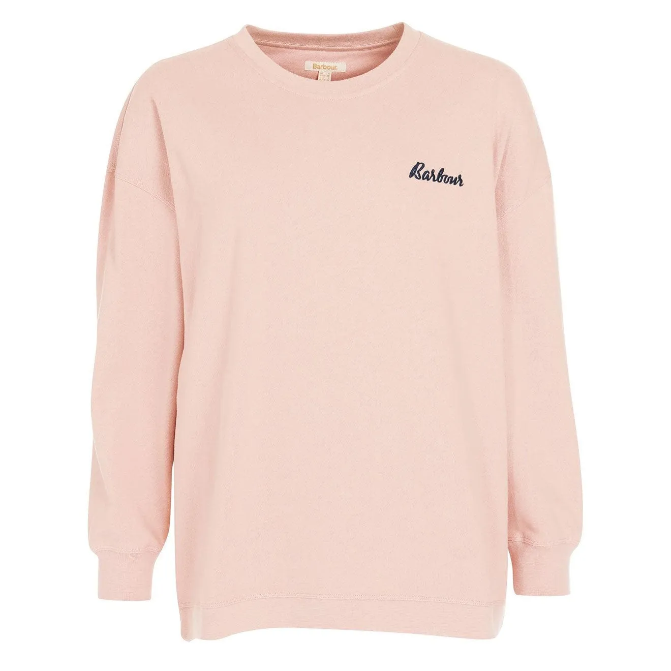 Barbour Womens Rosie Lounge Crew Sweat Rose Tan