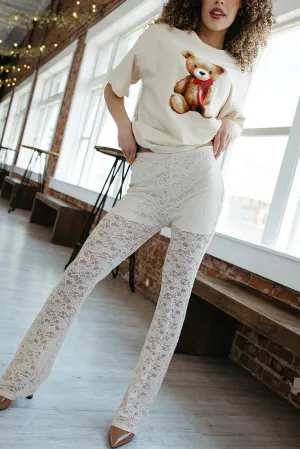 Barefoot At Golden Hour Pants Flexible Knee Articulation City Wear