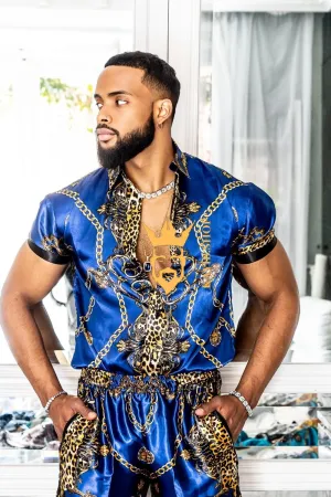 Barocco Men's Silk Set - Elevate Your Style with Pure Luxury - Hand-Sewn for Impeccable Quality
