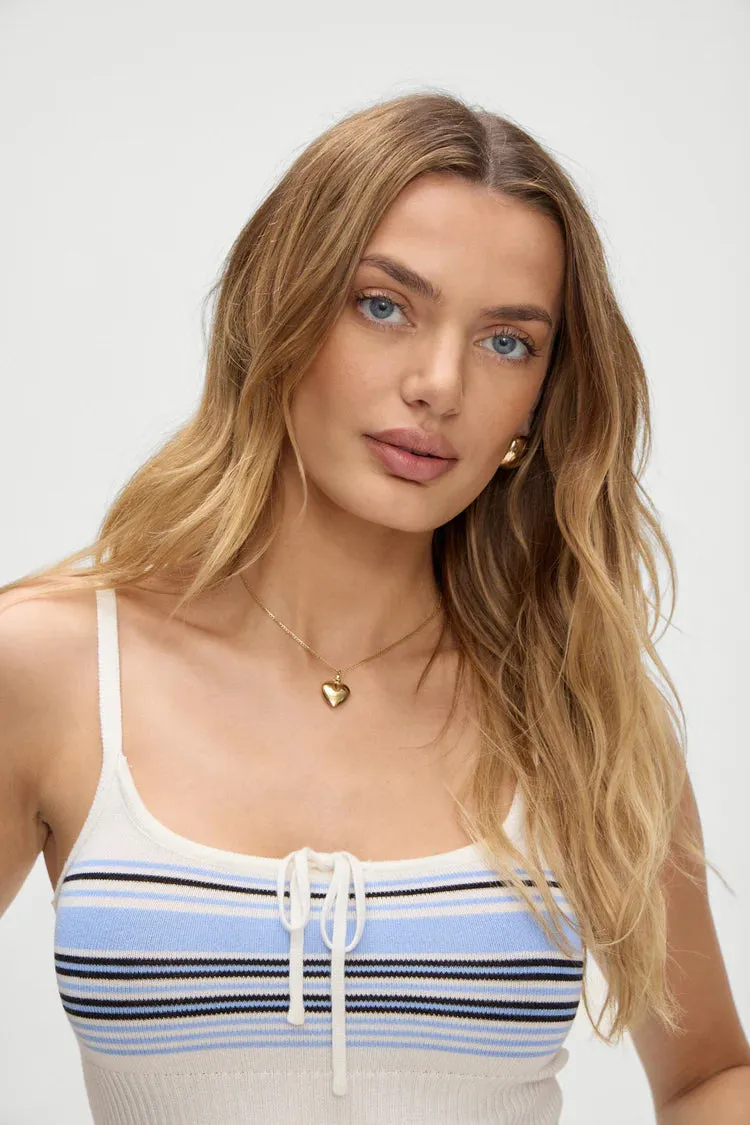 Barrymore Knit Tank ~ Hampton Stripe