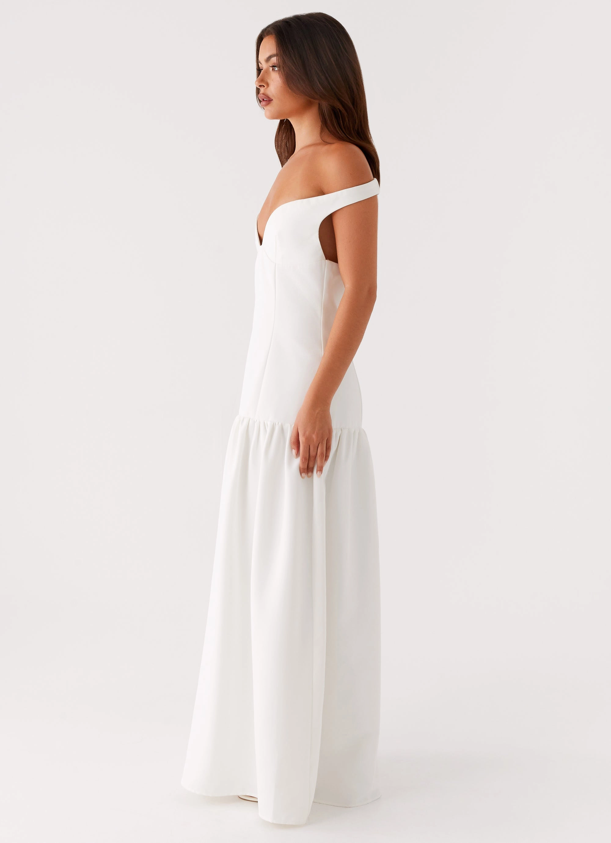 Basel Maxi Dress - White Summer Fashion