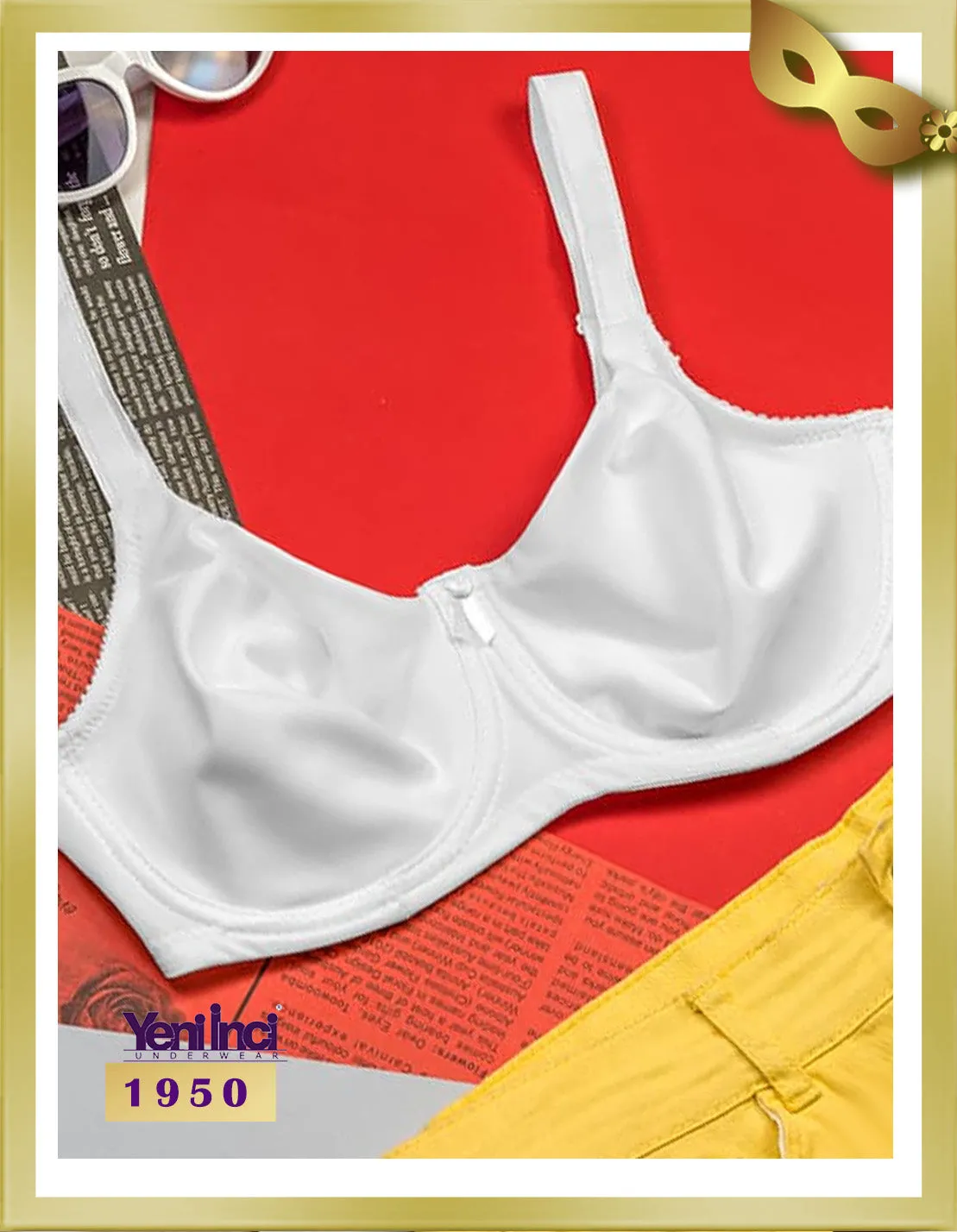 Basic Underwire Minimizer Bra 1950