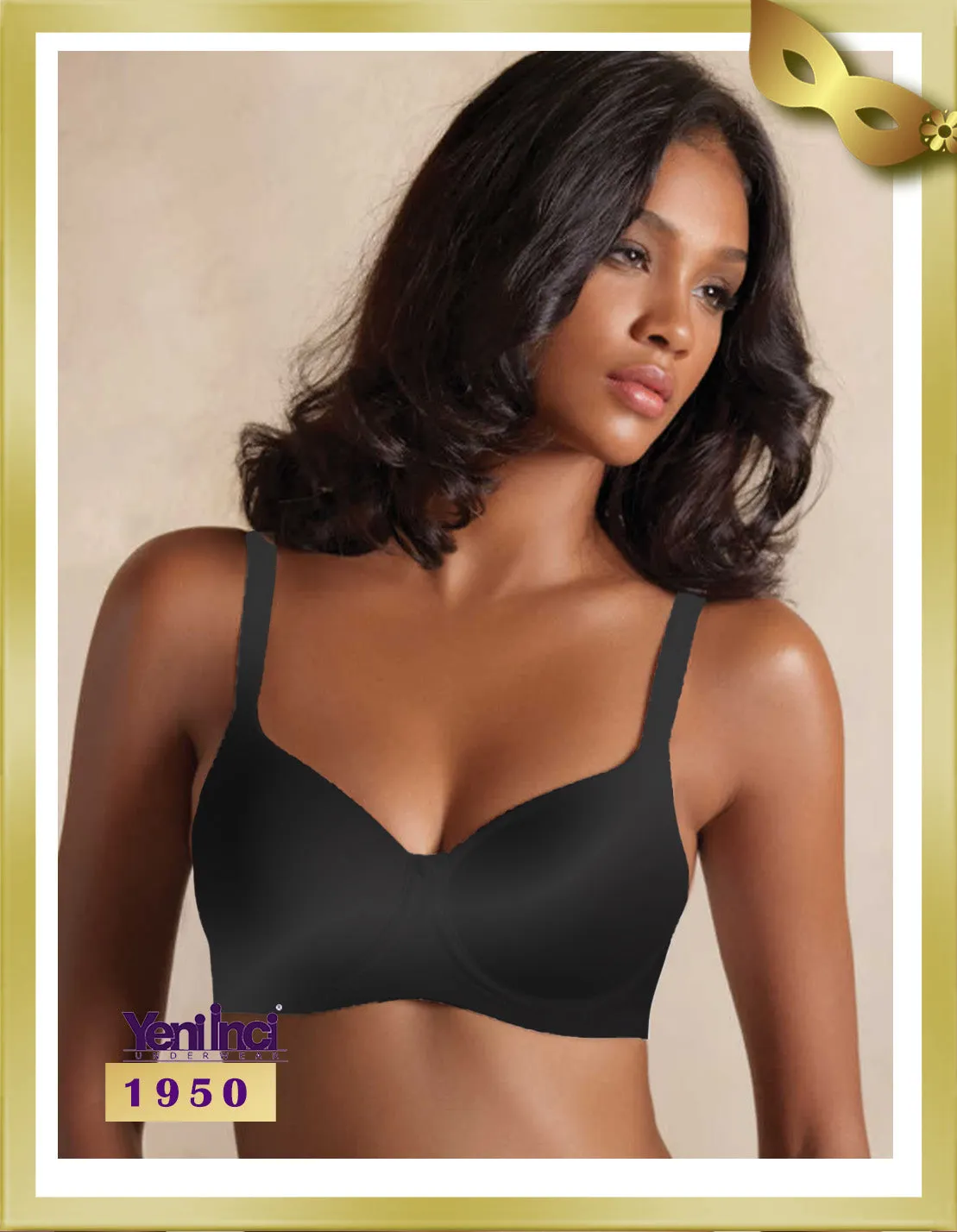 Basic Underwire Minimizer Bra 1950
