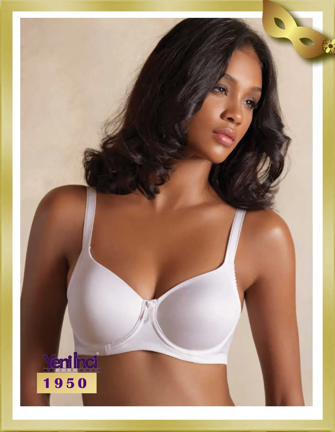 Basic Underwire Minimizer Bra 1950