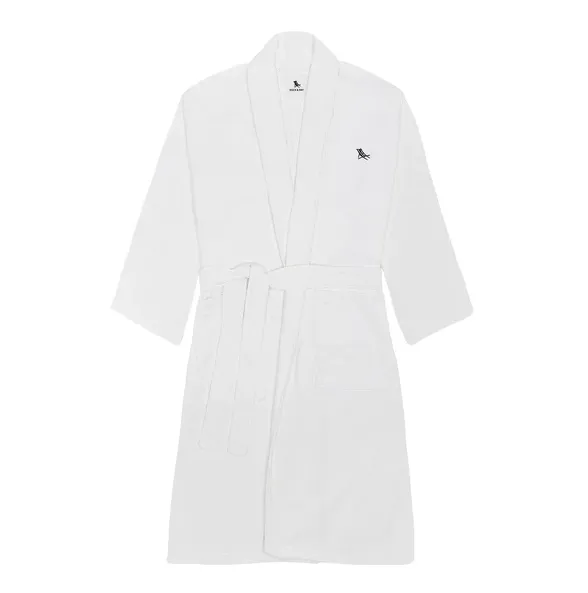Bath Robe - Crystal White